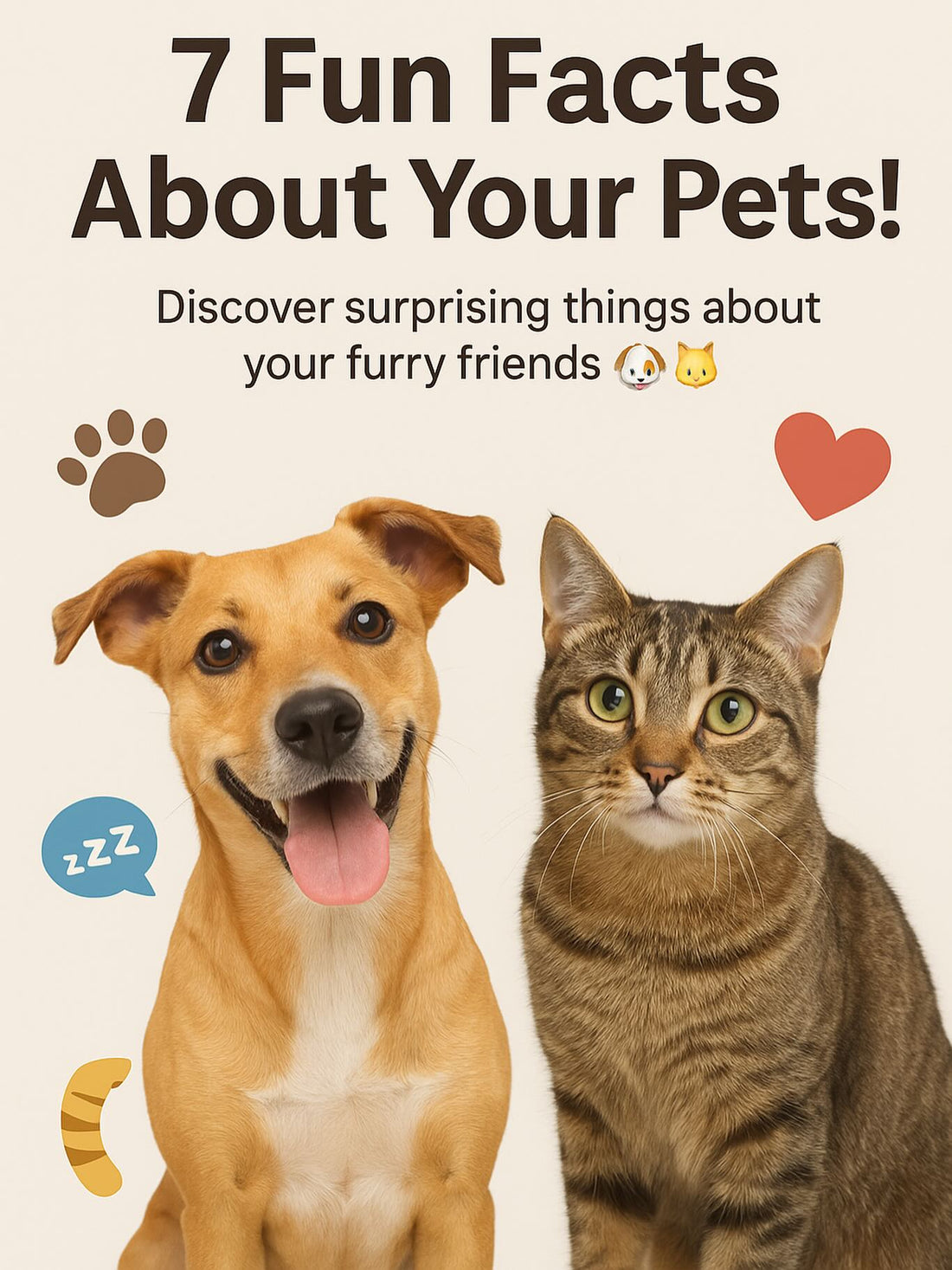 🐾 Did You Know? 7 Surprising Facts About Your Pets!