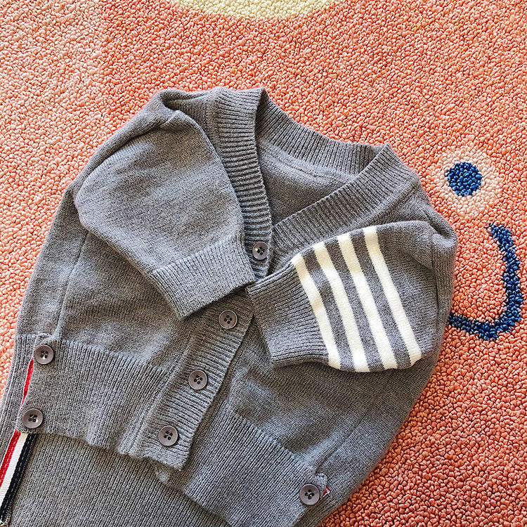 Warm Button-Up Sweater for Small and Medium Dogs