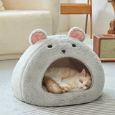 Soft Fluffy Cartoon Comfortable House Bedding for Pets