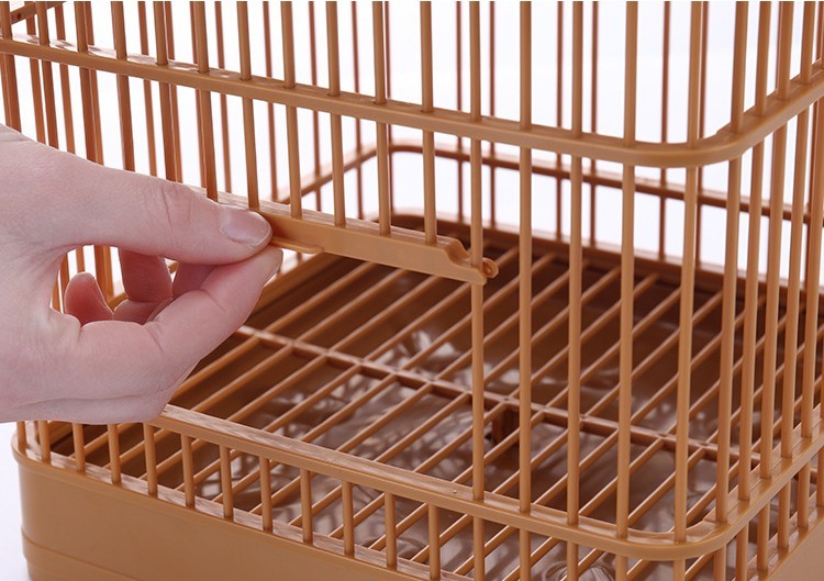 Square Pet Carrier Display Cage Transparent Travel Crate