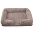 Warm Calming Donut Bed for Pets Soft Cozy Fluffy Cushion