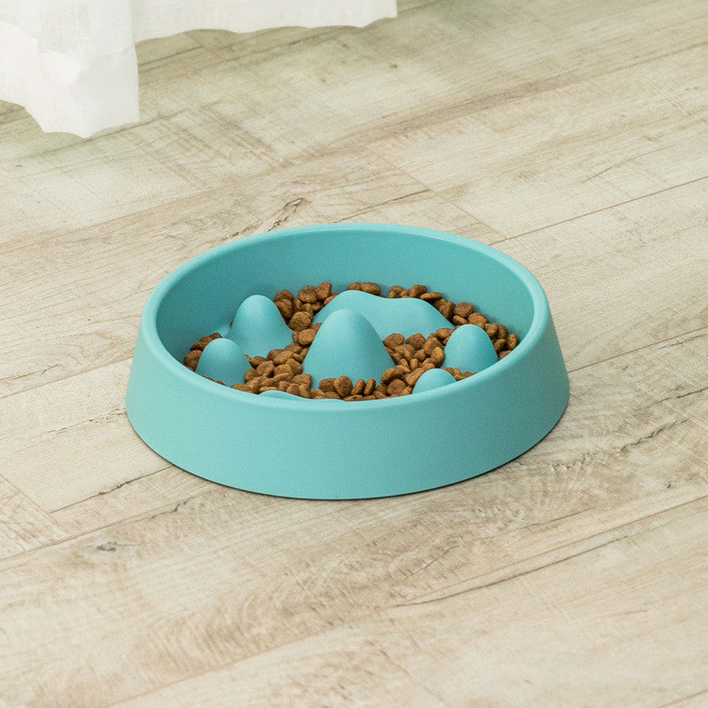 Non-Slip Interactive Slow Feeder Bowl for Dogs and Cats