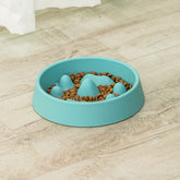 Non-Slip Interactive Slow Feeder Bowl for Dogs and Cats