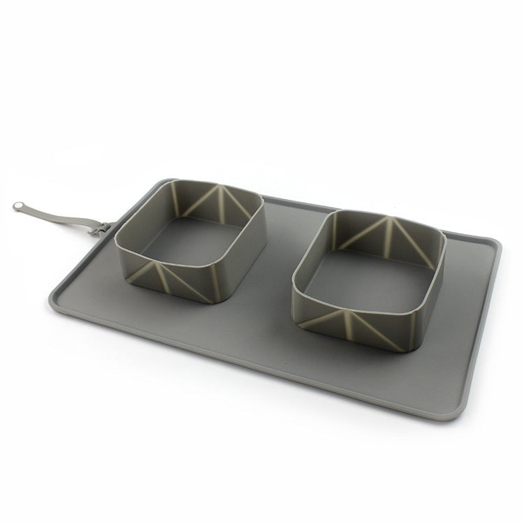Pet Bowl Silicone Folding for Dogs and Cats