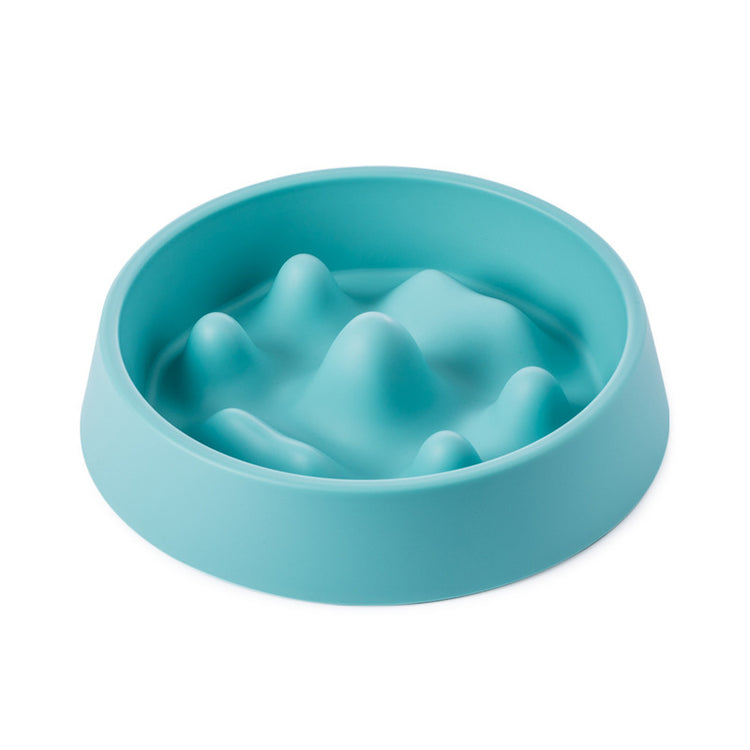 Non-Slip Interactive Slow Feeder Bowl for Dogs and Cats