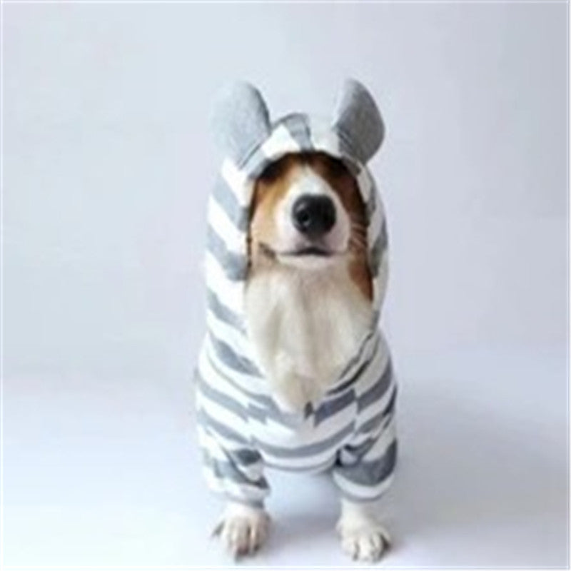Cozy Warm Pet Outfit for Fall and Winter Seasons