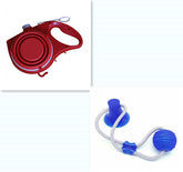 Pet Supplies with Water Bottle Cup Pet Rope Portable Set