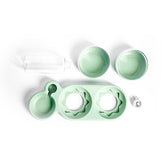 Pet Bowl Automatic Feeder Dog & Cat With Water Fountain