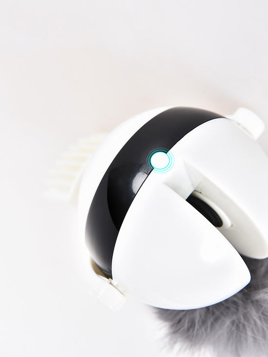 Motion-Activated Hanging Cat Toy for Exercise and Fun