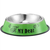 Pet Bowl Pet Feeding Basin for Dogs and Cats