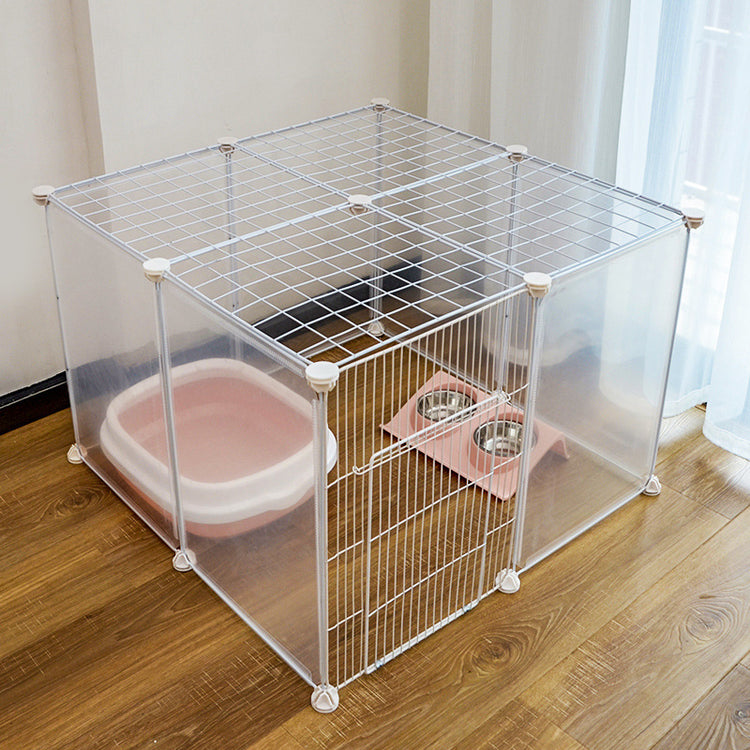 Pet Isolation Door Guard Cat Cage Adjustable Safety Gate