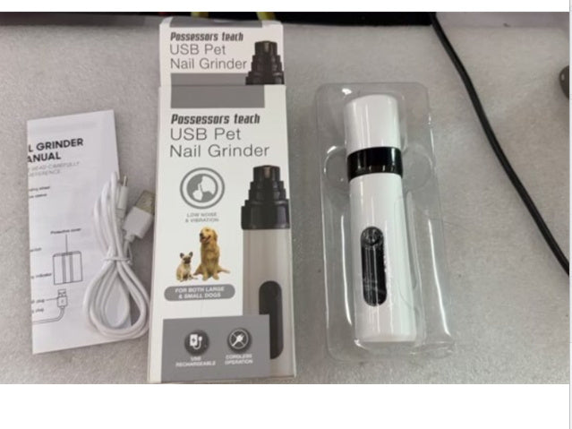 Second Gear Pet Nail Sharpener Electric Speed Nail Grinder