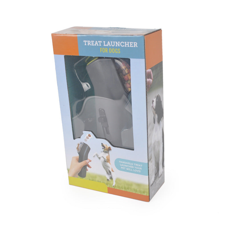 Dog Training Snack Launcher Interactive Pet Treat Shooter