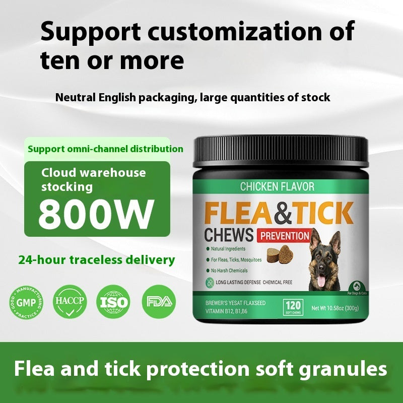 Natural Anti-Itch Spray & Supplement Skin Relief for Pets