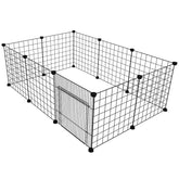 Pet Isolation Door Guard Cat Cage Adjustable Safety Gate