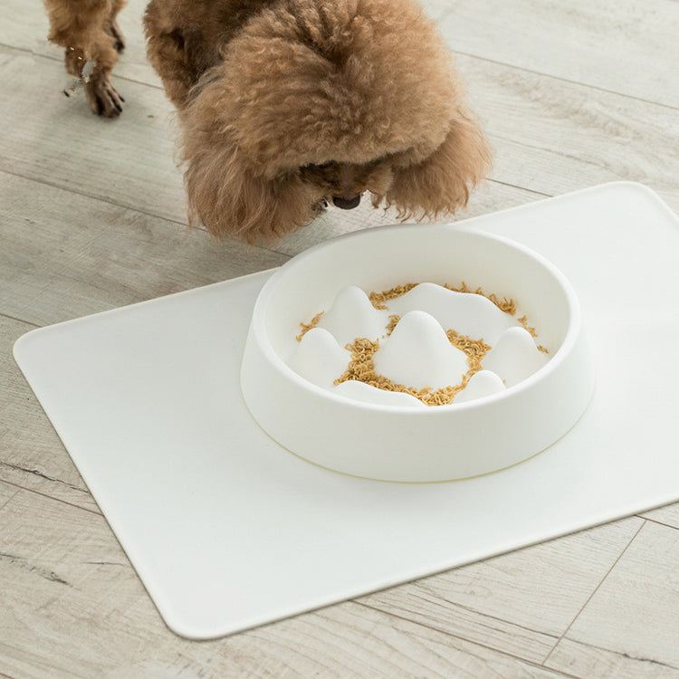 Non-Slip Interactive Slow Feeder Bowl for Dogs and Cats