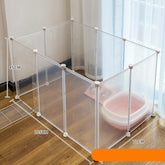 Pet Isolation Door Guard Cat Cage Adjustable Safety Gate