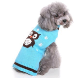 Warm Winter Holiday Outfit for Festive Knitted Pet Apparel