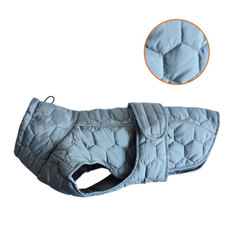 Thick Cotton Pet Coat for Cold Weather Protection & Comfort