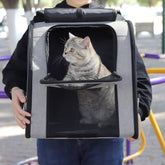 Pet Backpack Out Cage Portable Shoulder Travel Carrier Bag