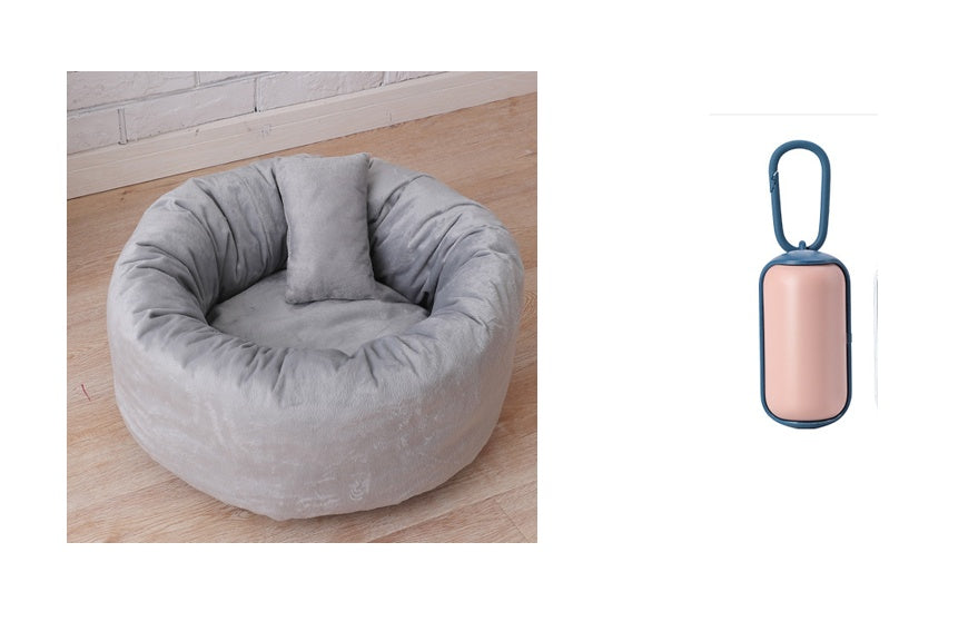 Cozy Fleece Blanket for Comfortable Pet Sleep All Seasons