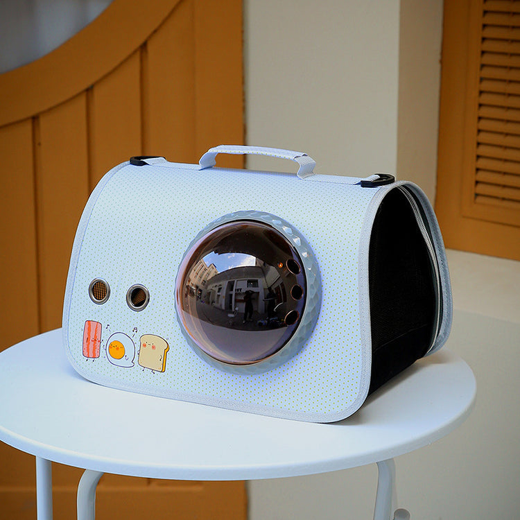 Outing Carry Bag Portable Pet Bag Transparent Cage