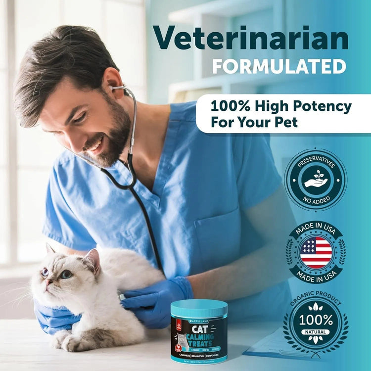 Melatonin Soothing Chews for Cats and Kittens