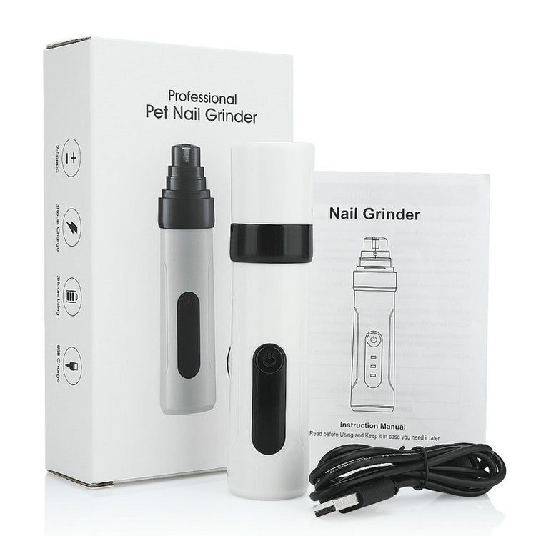 Second Gear Pet Nail Sharpener Electric Speed Nail Grinder