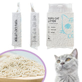 Natural Clumping Flushable Plant-Based Cat Litter