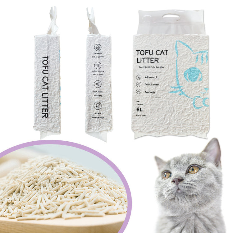 Natural Clumping Flushable Plant-Based Cat Litter