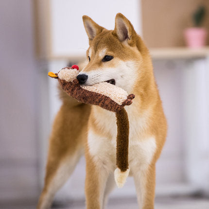Pet Relaxing Plush Sounding Toys Squeaky Comfort Toy for Pet