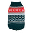 Pet Sweater Leaf Pattern Sweater Stylish Knitted Outfit