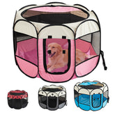 Pet Octagonal Cage Fence Folding Waterproof Portable Pet