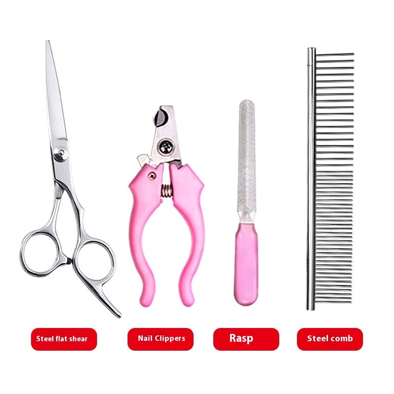 Professional Pet Grooming Clipper Dog and Cat Hair Tools Set