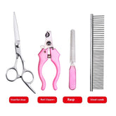 Professional Pet Grooming Clipper Dog and Cat Hair Tools Set