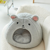 Soft Fluffy Cartoon Comfortable House Bedding for Pets