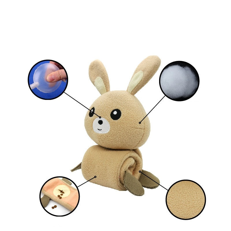 Dogs Sniff Toys Pet Training Bite Vocal Interactive Chew Toy
