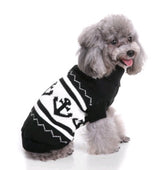 Warm Winter Holiday Outfit for Festive Knitted Pet Apparel