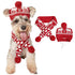 Warm Winter Holiday Festive Knit Neckwear for Dogs and Cats