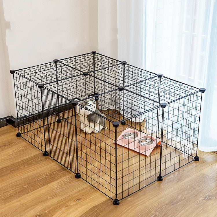 Pet Isolation Door Guard Cat Cage Adjustable Safety Gate