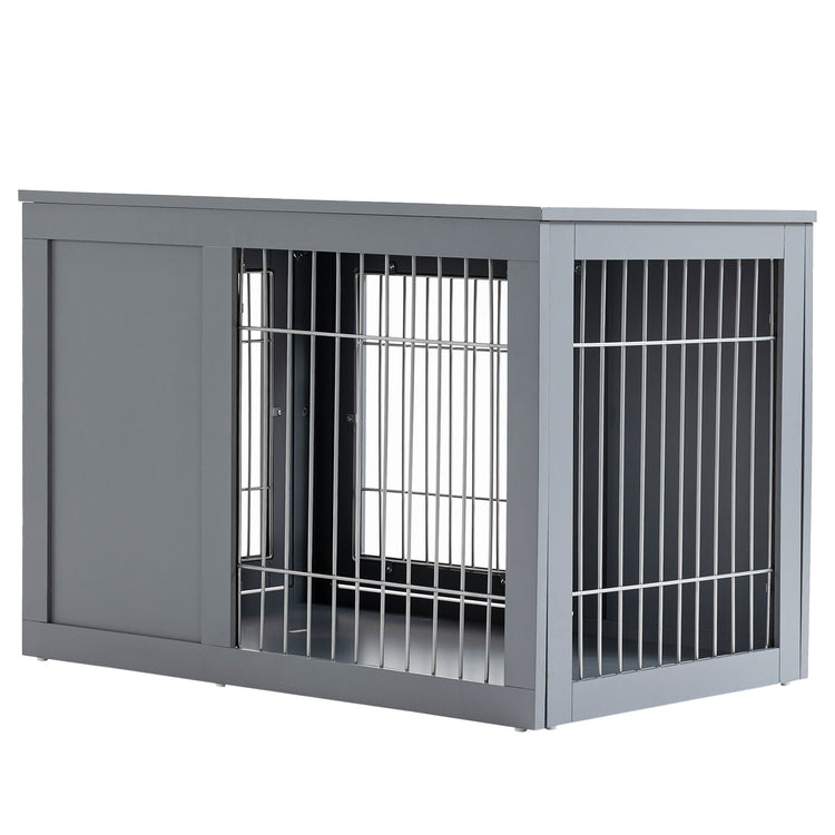 Stylish Dog House with Lock for Small and Medium Dogs