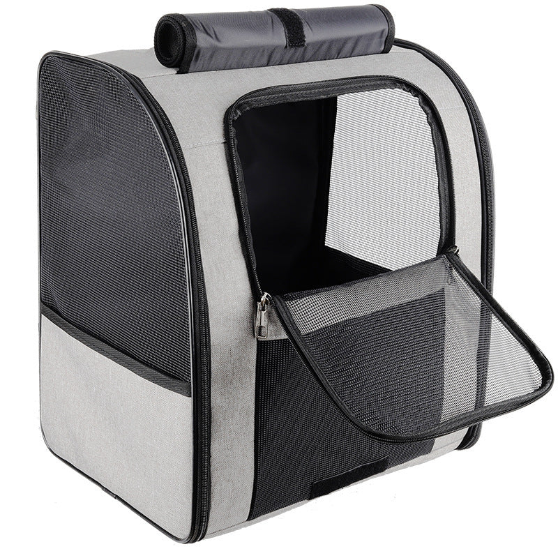 Pet Backpack Out Cage Portable Shoulder Travel Carrier Bag