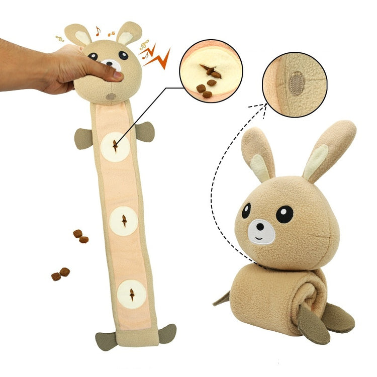 Dogs Sniff Toys Pet Training Bite Vocal Interactive Chew Toy