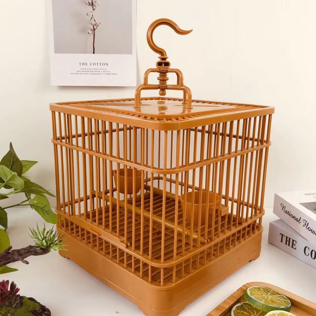 Square Pet Carrier Display Cage Transparent Travel Crate