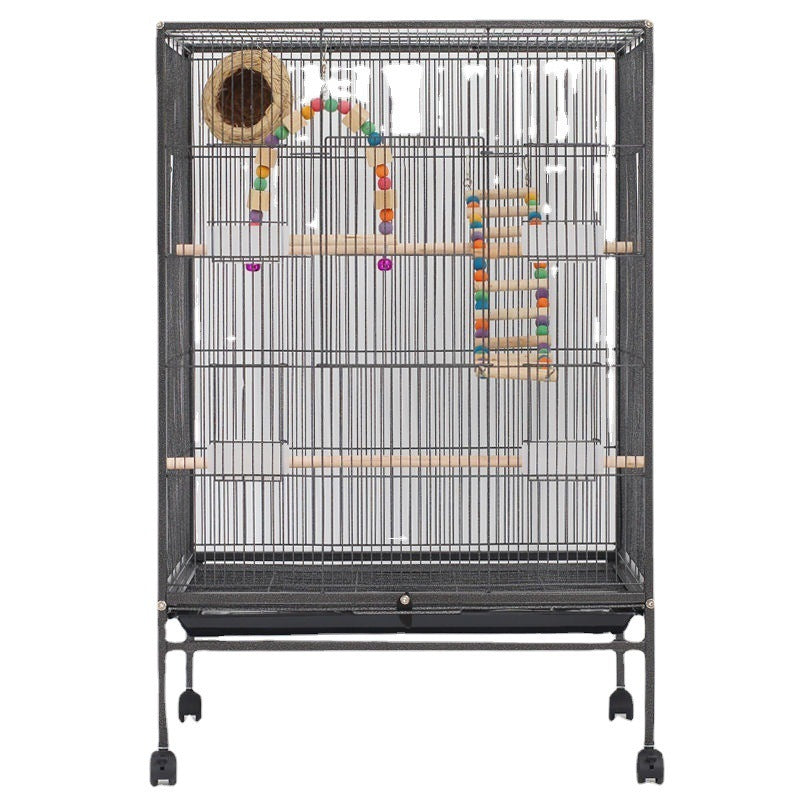 Cage Cherry And Pet Tiger Skin Birdcage Decorative Bird Cage