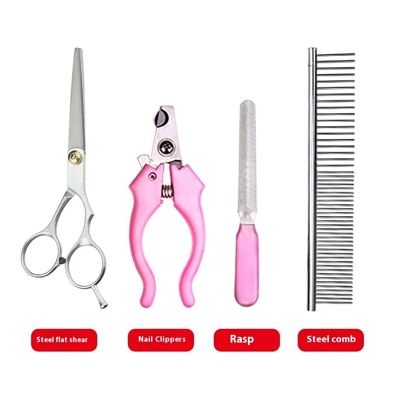 Professional Pet Grooming Clipper Dog and Cat Hair Tools Set
