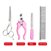 Professional Pet Grooming Clipper Dog and Cat Hair Tools Set