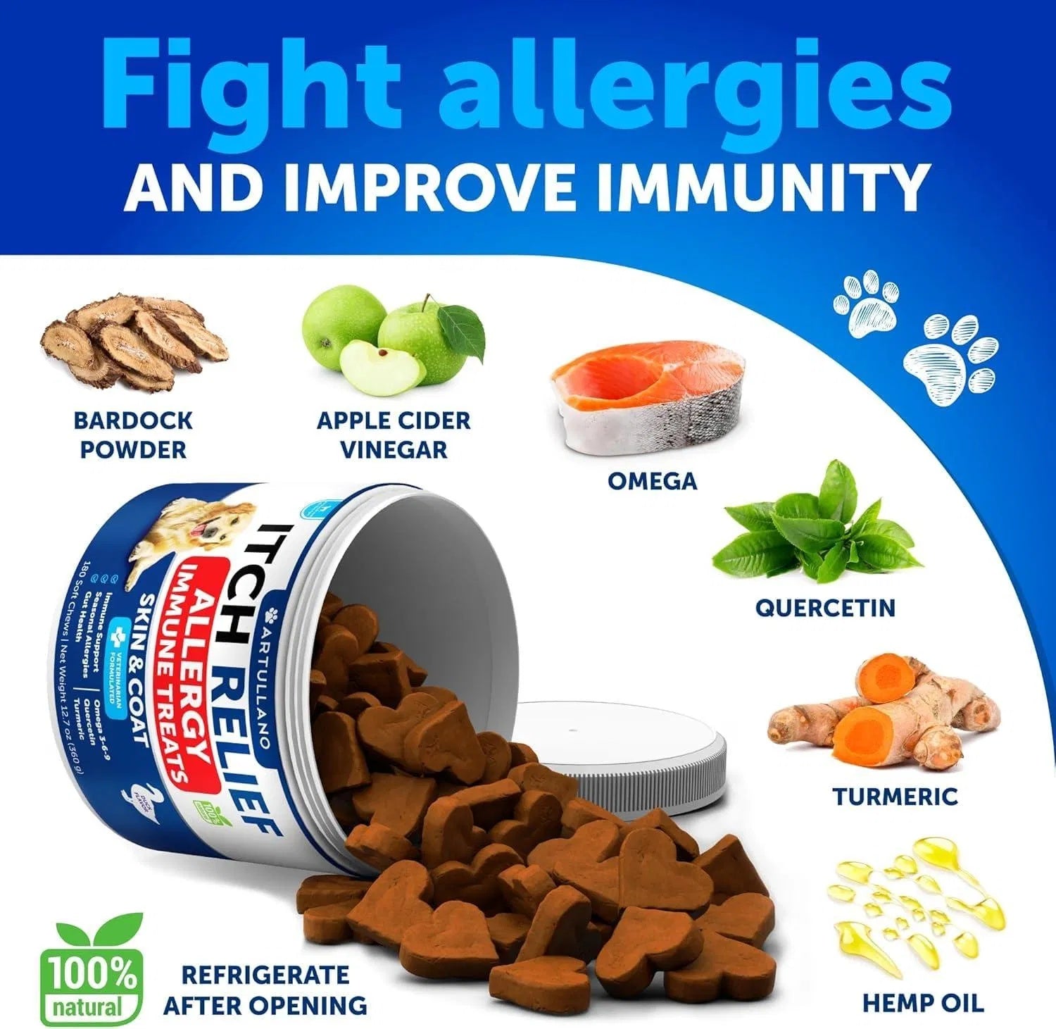 Gut Health & Allergy Support Chews with Enzymes