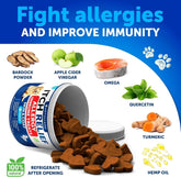 Gut Health & Allergy Support Chews with Enzymes