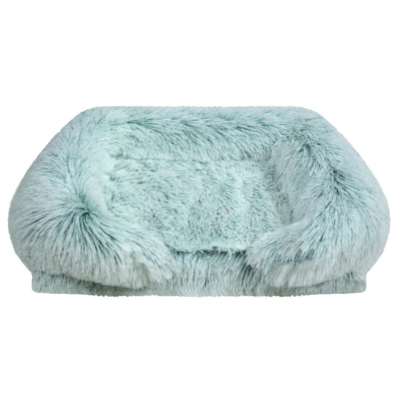 Soft Indoor Dog & Cat Bed with Cushion Cozy Home for Pets